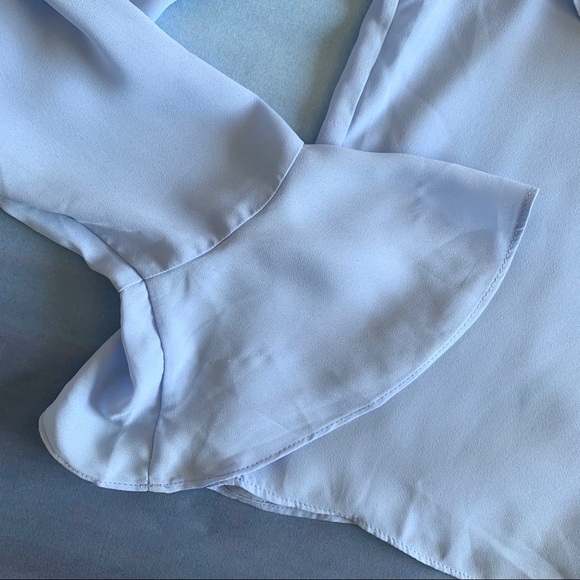 ASOS Semi Sheer One Shoulder Blouse - Picture 4 of 8